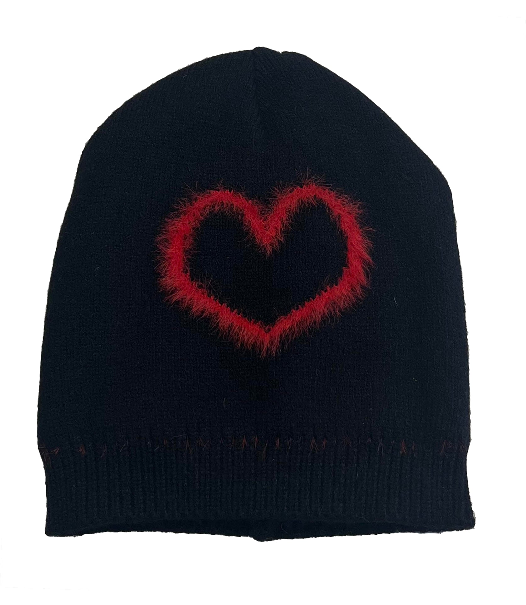 Zubii Mohair Heart Beanie