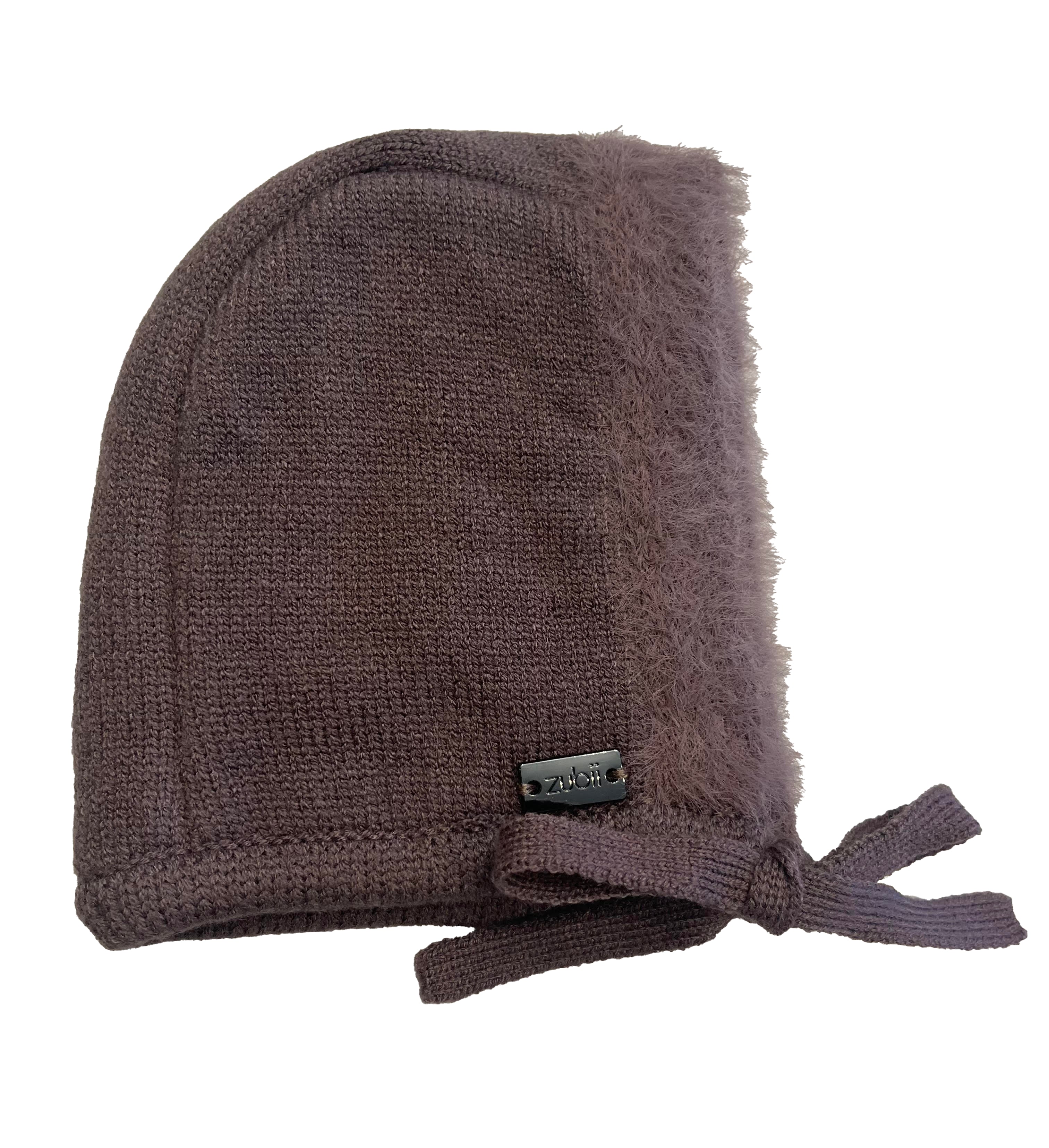 Zubii Mohair Trim Bonnet