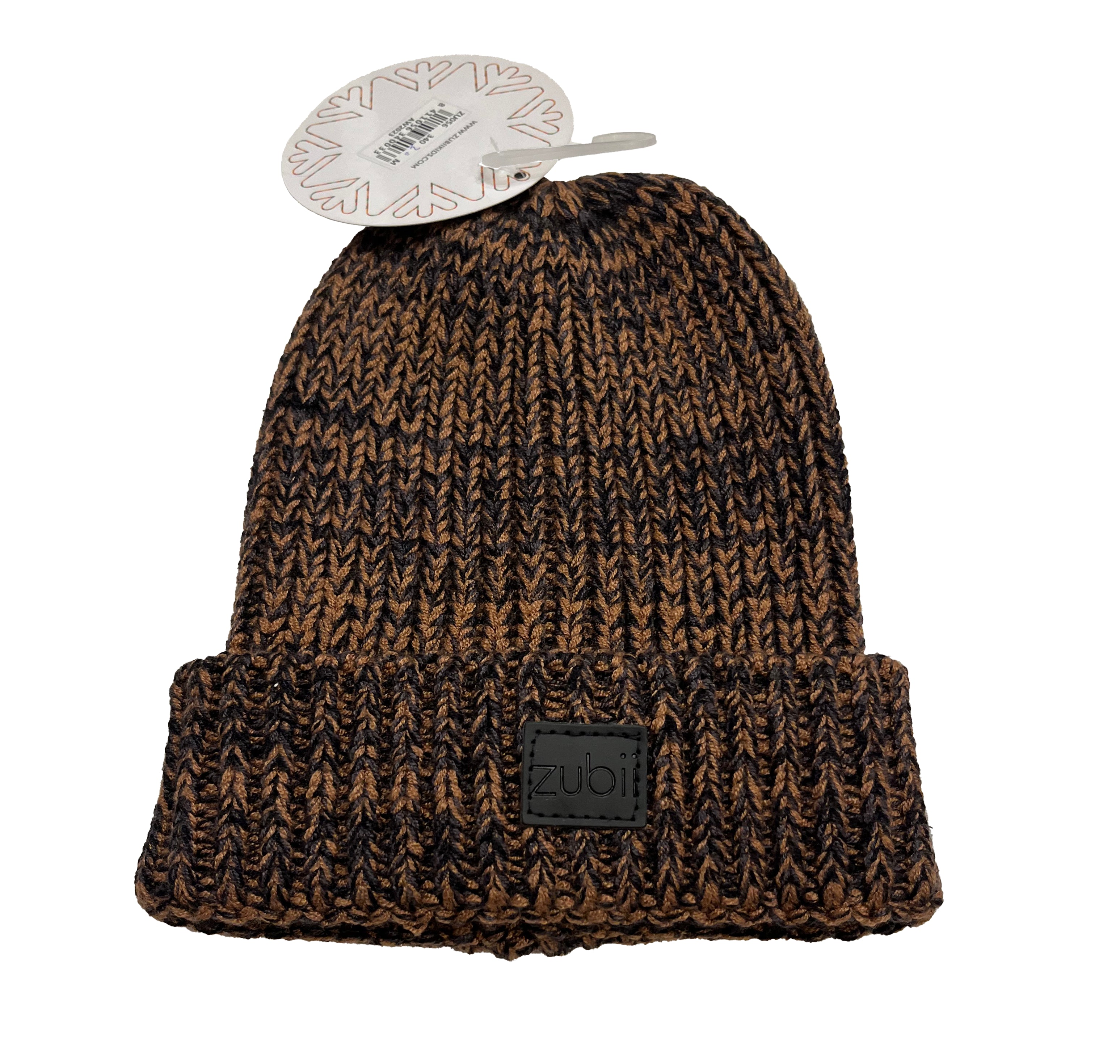 Zubii Kids Tri-Color Cuff Beanie