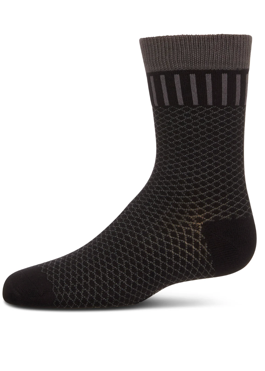 Boys' Geometry Crew Socks