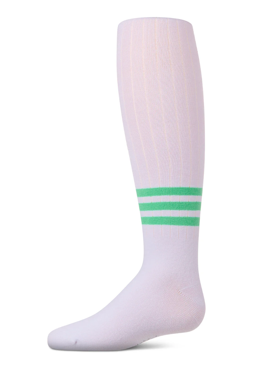 Bright Stripe Cotton Tights