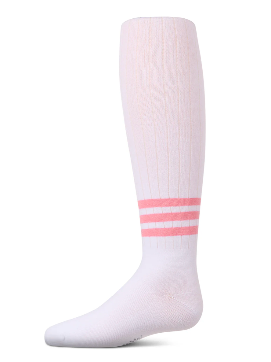Bright Stripe Cotton Tights