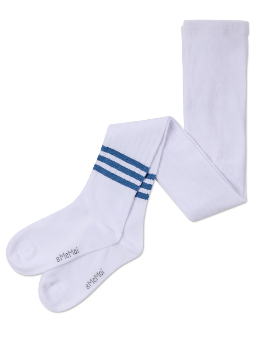 Bright Stripe Cotton Tights