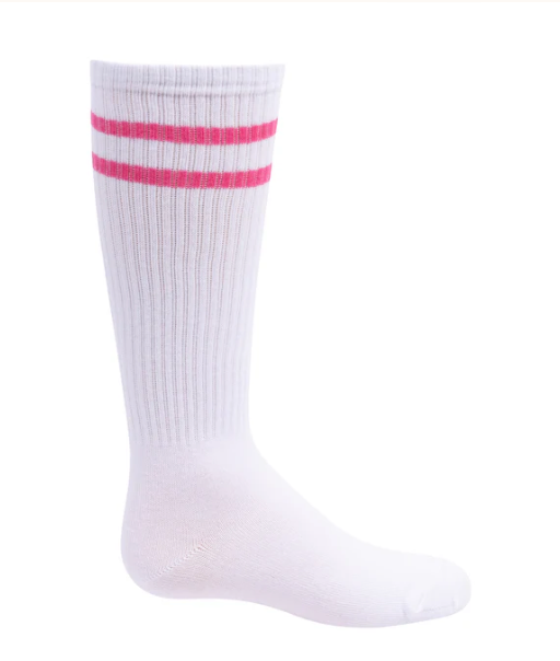 Striped 2-Pack Knee Socks