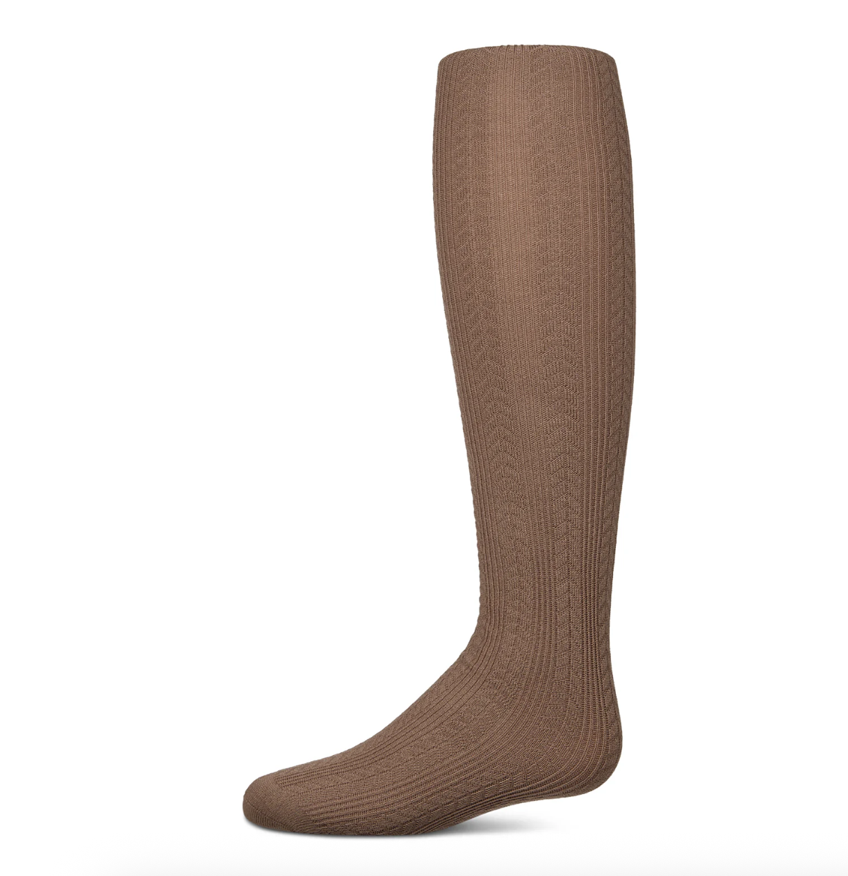 Girls Ribbed Cotton Rich Multi-Arrow-Patterned Sweater Tights