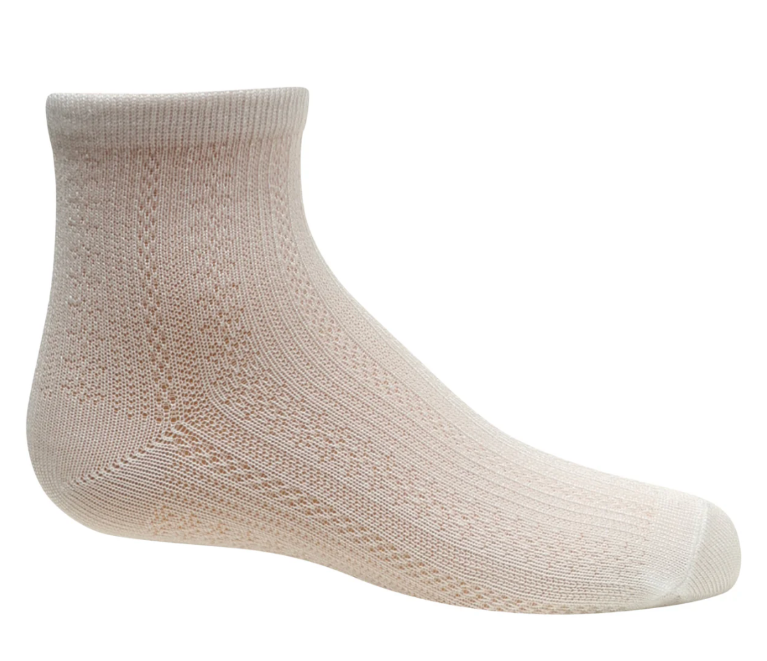 Zubii Daisy Textured Ankle Socks