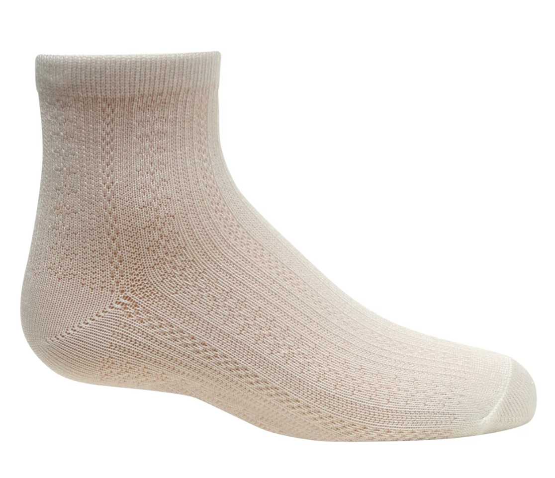 Zubii Daisy Textured Ankle Socks