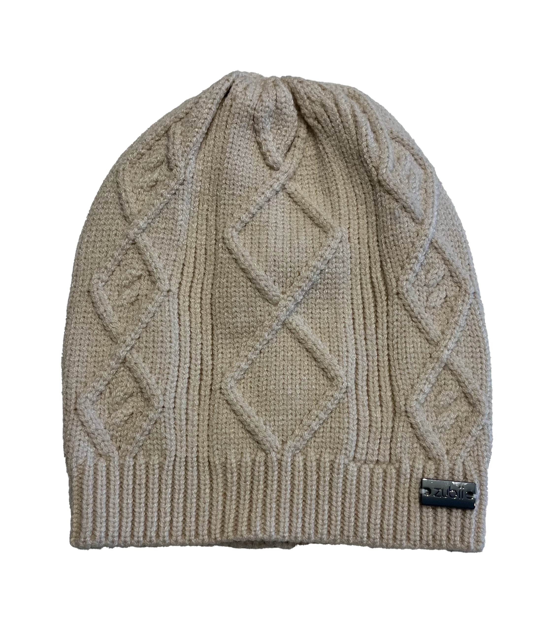 Zubii Kids Diamond Cable Knit Beanie