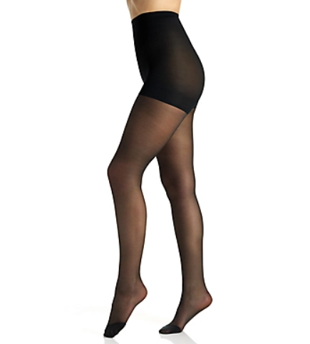 Silky Sheer Light Support Graduated Compression Leg Pantyhose With  Reinforced Toe