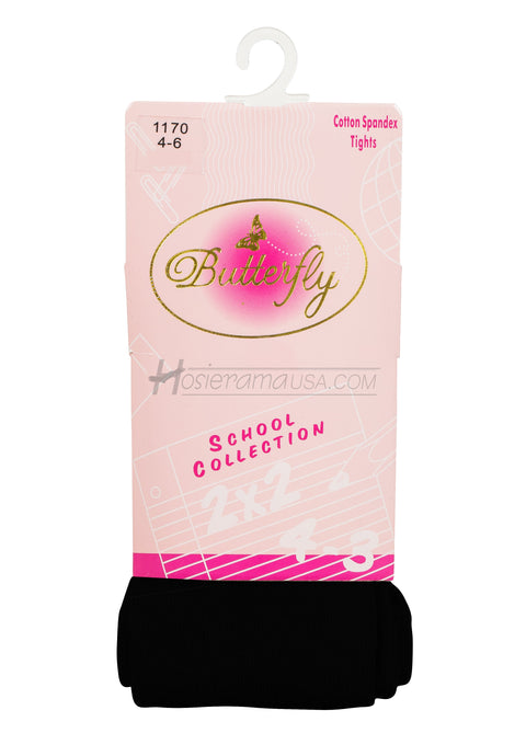 Girls / Teens Cotton Spandex Tights - Flat