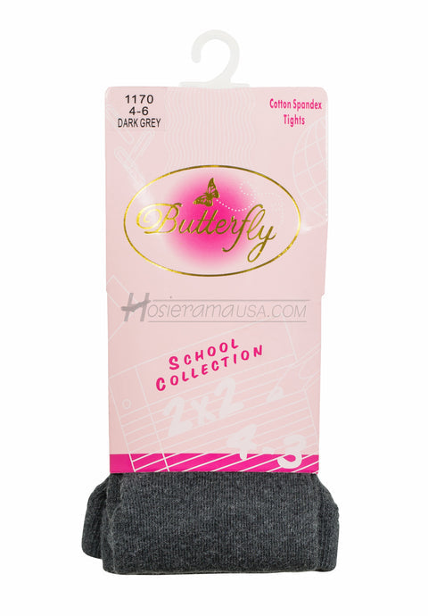 Girls / Teens Cotton Spandex Tights - Flat