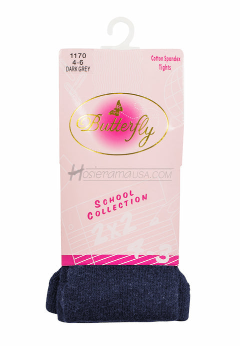 Girls / Teens Cotton Spandex Tights - Flat