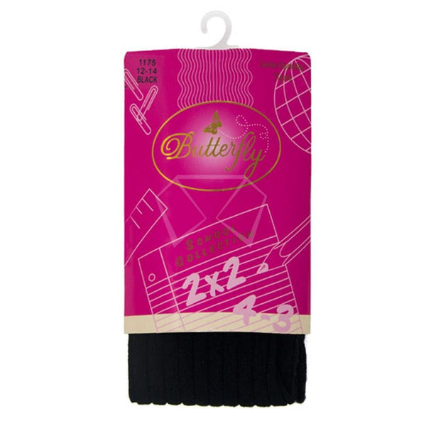 Infant / Toddler Cotton Spandex Tights - Ribbed