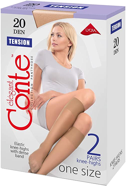 Conte Knee High 20 Denier 2-Pack
