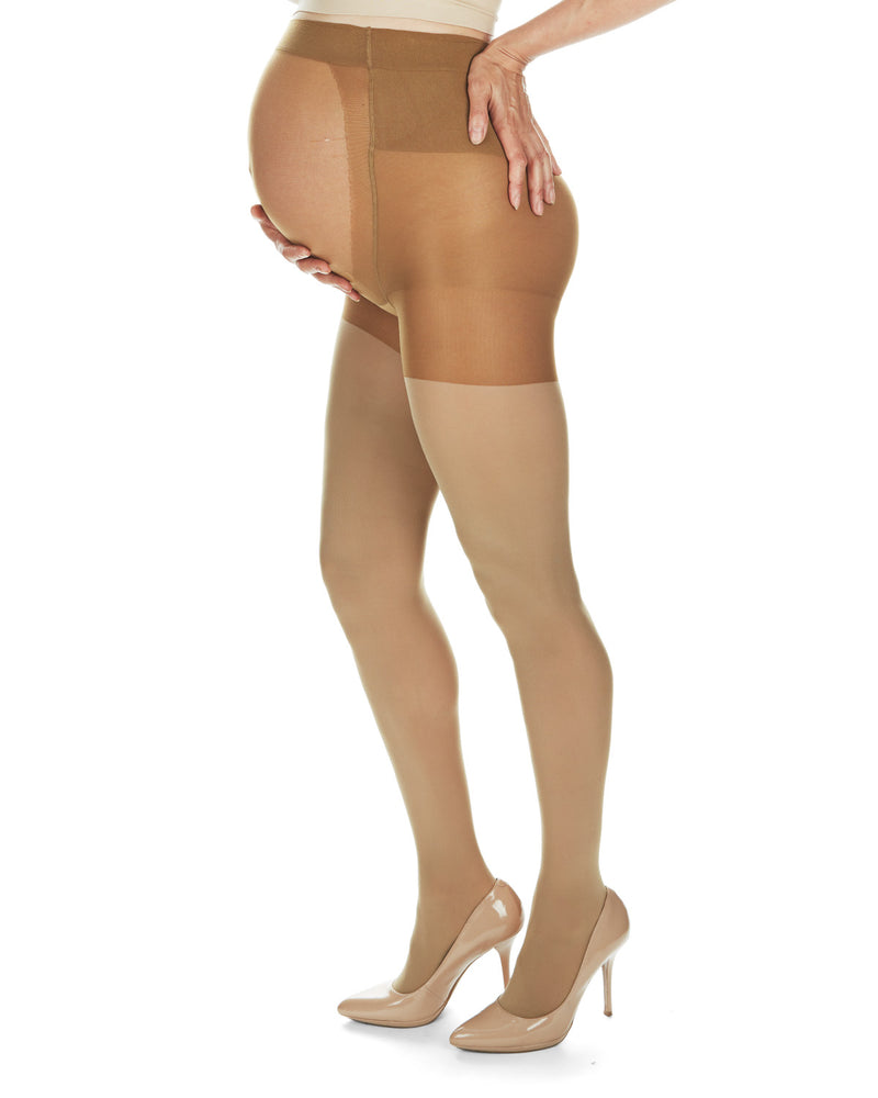 Microfiber Opaque Maternity Tights