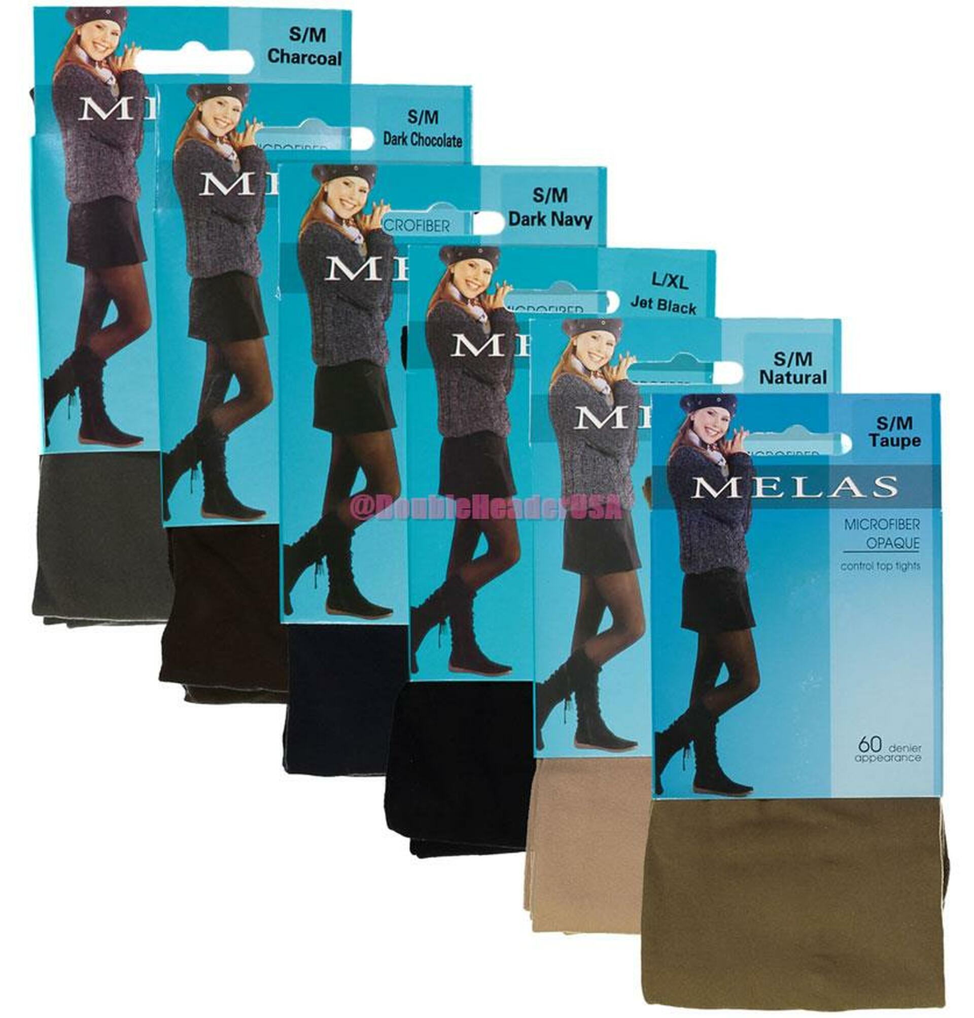 Womens Opaque Control Top 60 Denier Tights