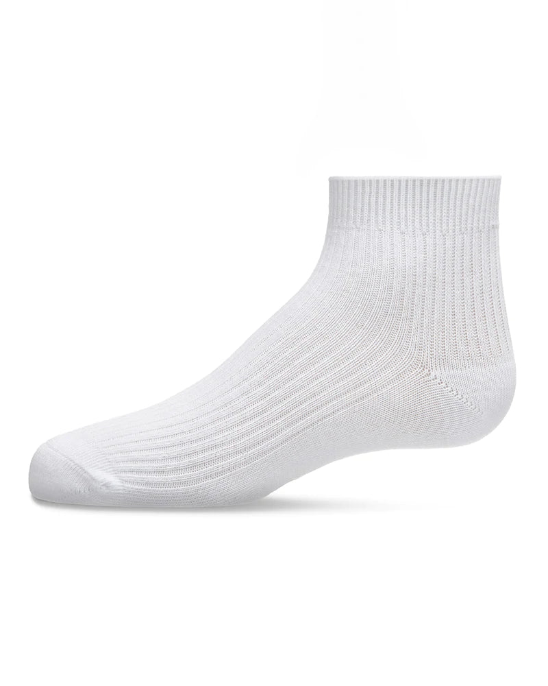 Thin Ribbed Ankle Socks
