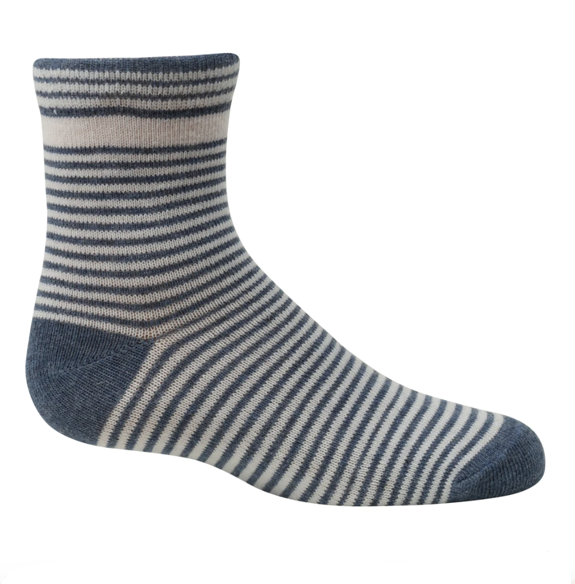 Zubii Girls Thin Striped Ankle Socks