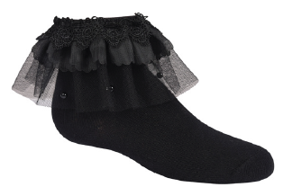 Girls Ruffled Up Ankle Socks