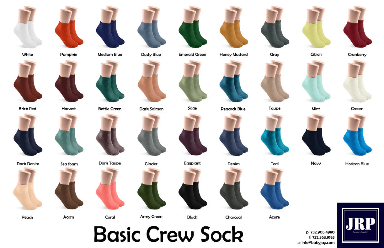 Basic Crew Socks