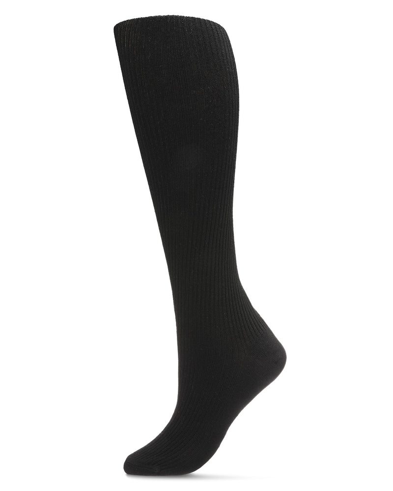 Womens Pin Ribbed Sweater Tights