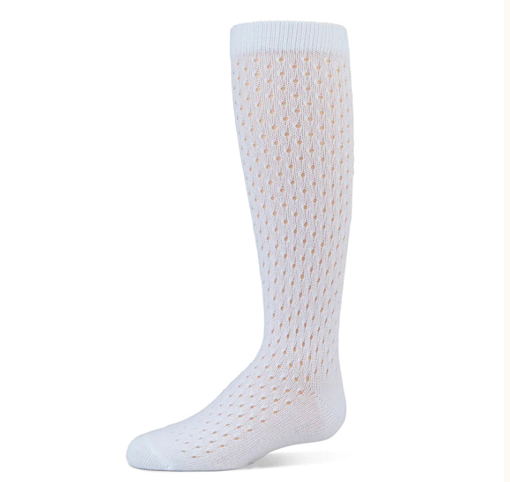 Zubii Girls Pin Dot Knee Socks